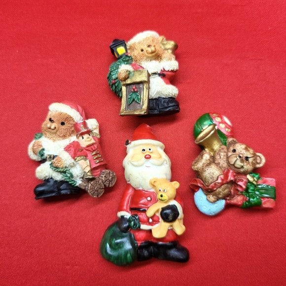 Christmas Fridge Magnets Set of 4 - Picture 7 of 12